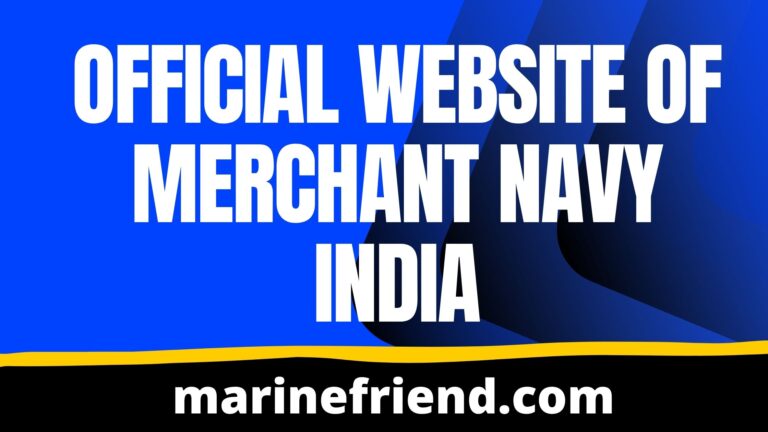 Official website of merchant navy