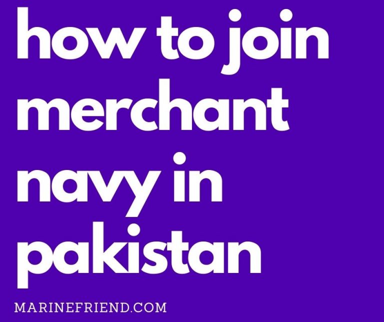 How to join Merchant Navy in Pakistan in 2022 5 How to join Merchant Navy