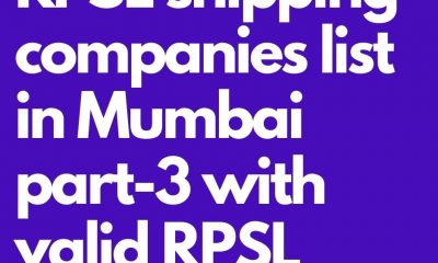 rpsl shipping company list in Mumbai