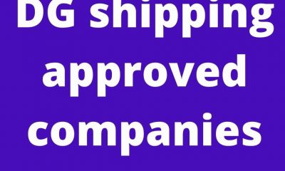 dg shipping approved company