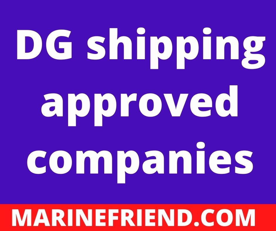 dg shipping approved company