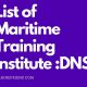 list of maritime training institute dns