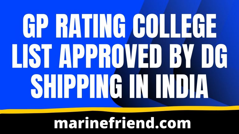Gp rating college list approved by dg shipping in india 35 Gp rating college list approved by dg shipping in india