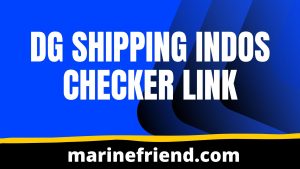 dg shipping indos checker
