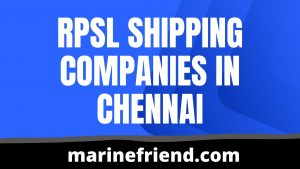 rpsl shipping companies in chennai