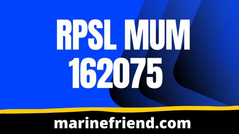 Rpsl mum 162075/GHANASHVI MARITIME SERVICES 17 Rpsl mum 162075
