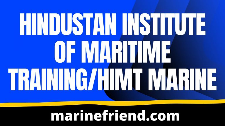hindustan institute of maritime training/himt marine/courses o 30 hindustan institute of maritime training-himt marine
