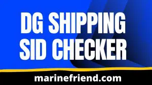 dg shipping SID checker 2 DG SHIPPING sid CHECKER