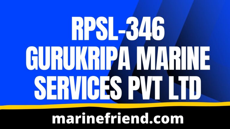 GURUKRIPA MARINE SERVICES PRIVATE LIMITED/RPSL MUM 346 11 GURUKRIPA MARINE SERVICES PRIVATE LIMITED/RPSL MUM 346