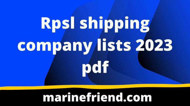 Rpsl shipping company lists 2023 pdf 2 Rpsl shipping company lists