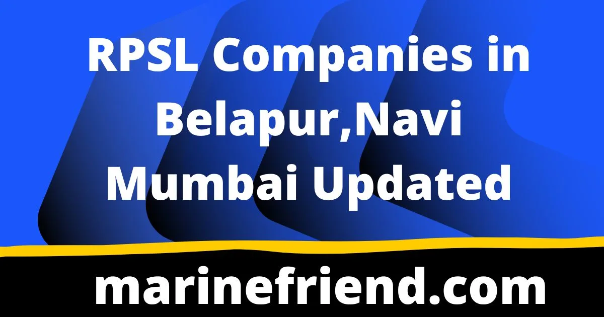 rpsl companies in belapur