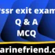 Pssr exit exam questions and answers