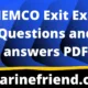CHEMCO Exit Exam Questions and answers PDF