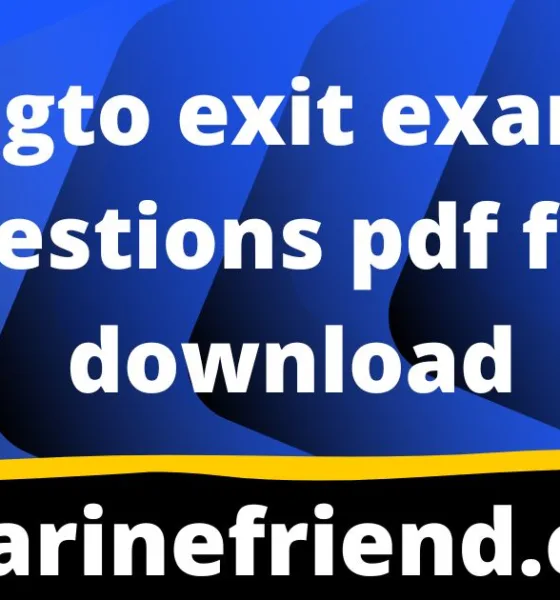 Lgto exit exam questions pdf free download