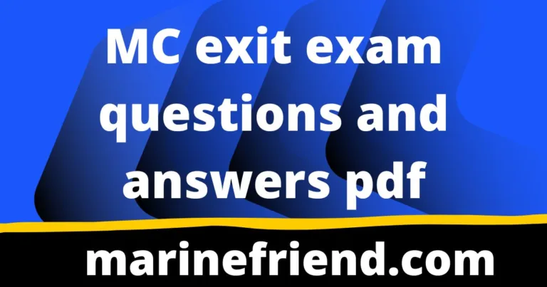 Mc exit exam questions and answers pdf-1 1 Mc exit exam questions and answers pdf