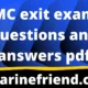 Mc exit exam questions and answers pdf