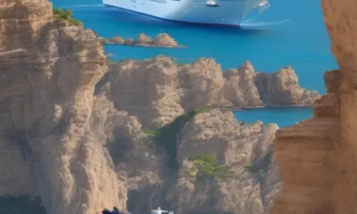 DreamShaper_v7_A_vibrant_image_of_an_MSC_cruise_ship_against_a_0